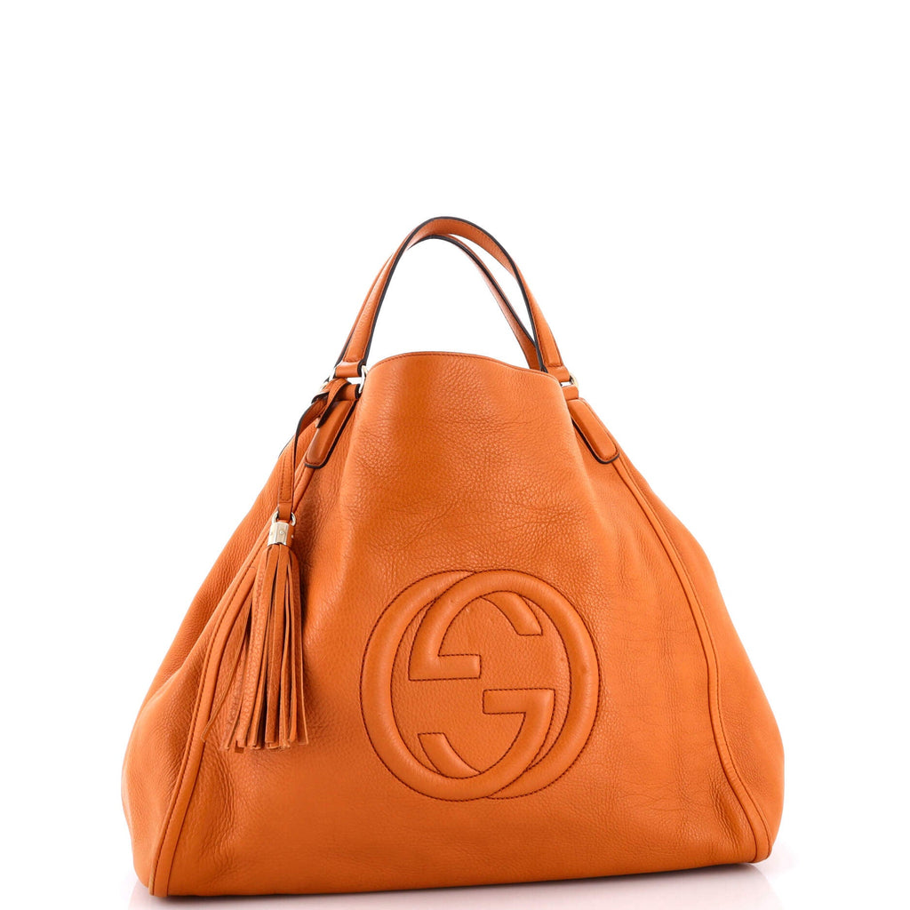 Soho Shoulder Bag Leather Large