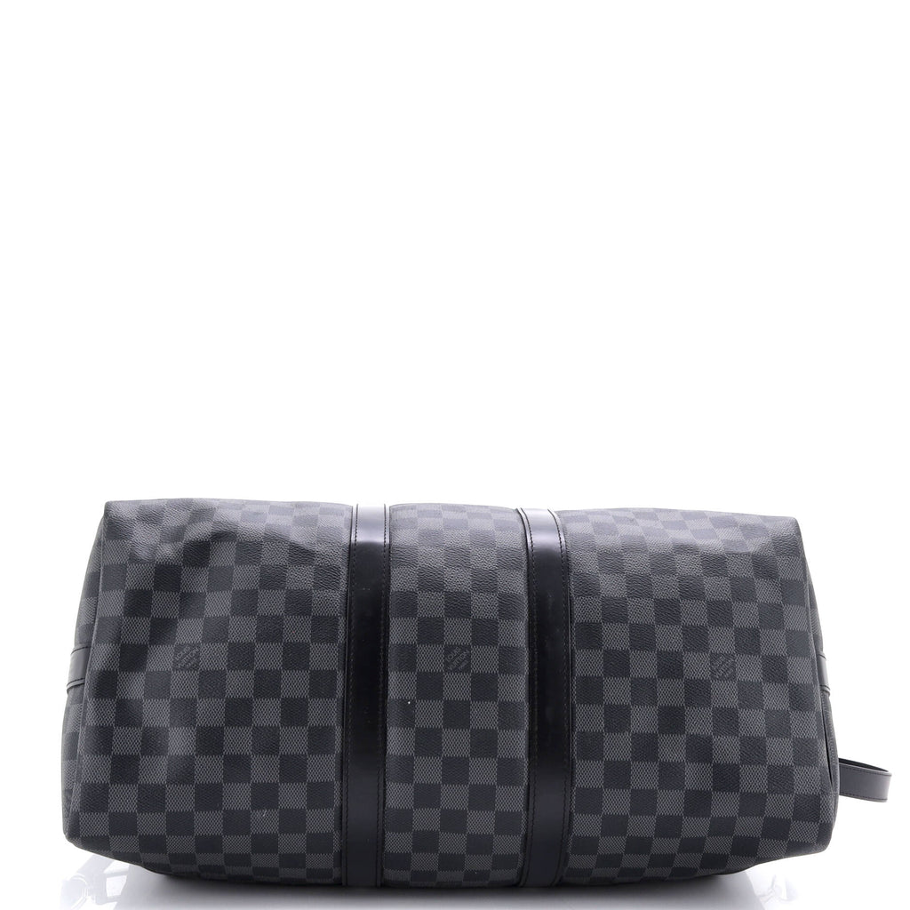Keepall Bandouliere Bag Damier Graphite 45