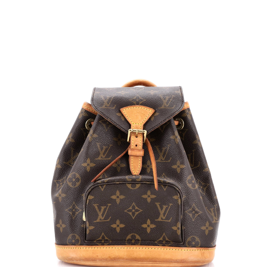 Vintage Montsouris Backpack Monogram Canvas PM