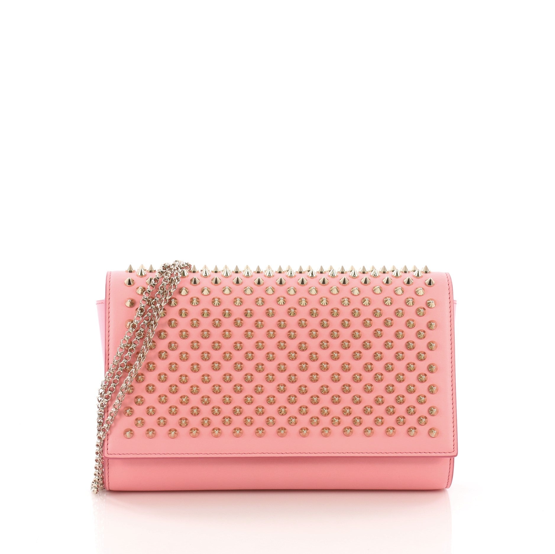 Paloma Clutch Spiked Leather