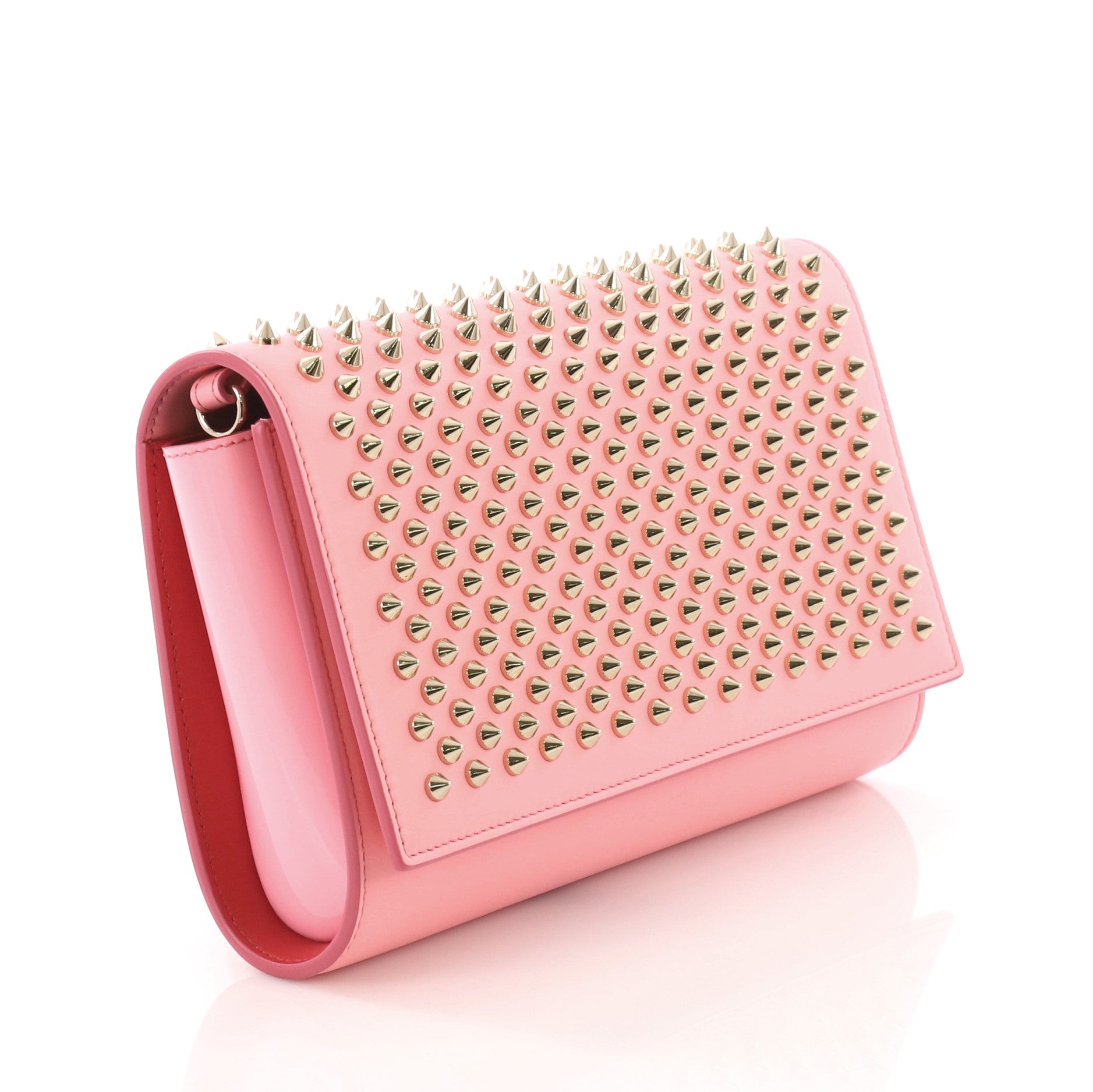Paloma Clutch Spiked Leather
