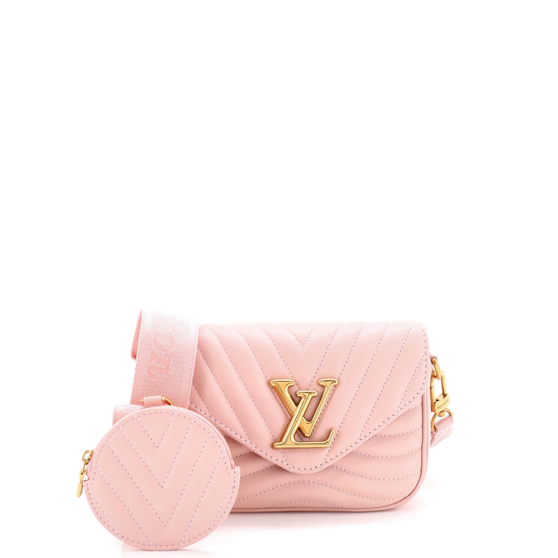 New Wave Multi Pochette Quilted Leather