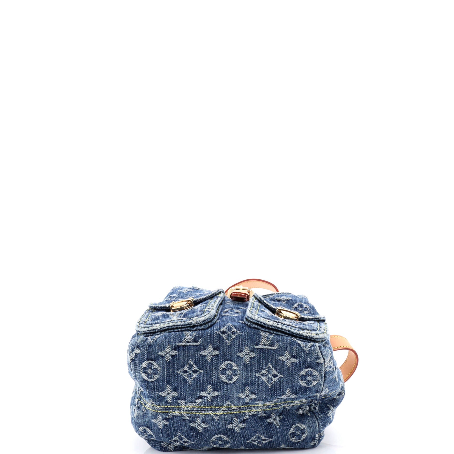 Sac a Dos Drawstring Backpack Denim PM