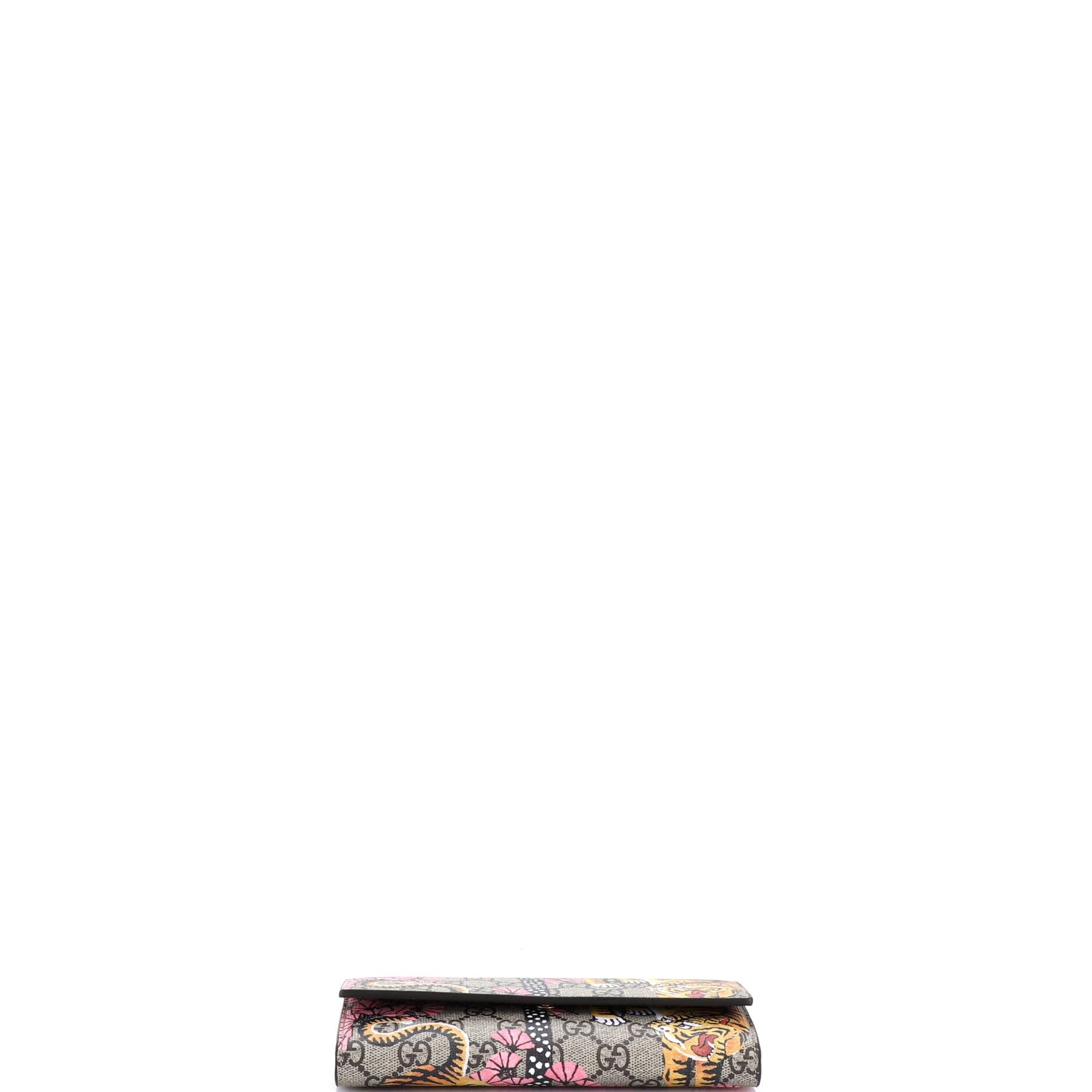 Continental Wallet Bengal Print GG Coated Canvas