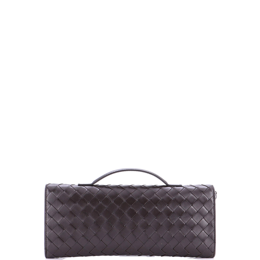 Andiamo Top Handle Clutch Intrecciato Nappa Long
