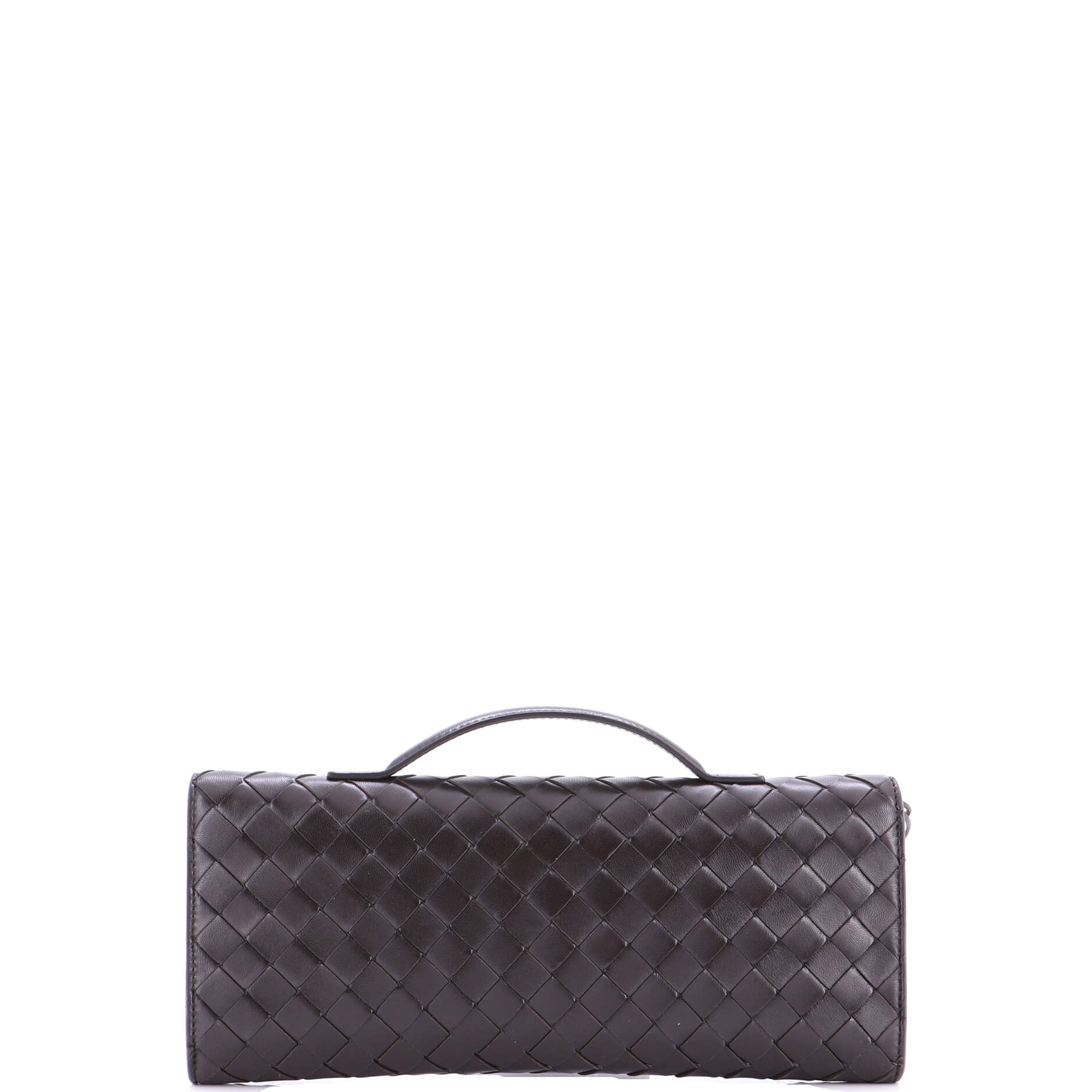 Andiamo Top Handle Clutch Intrecciato Nappa Long