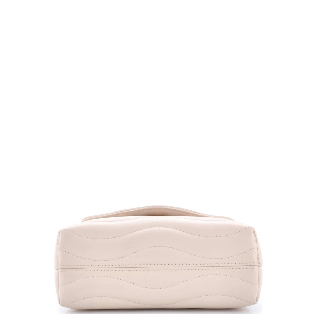 New Wave Hold Me Top Handle Bag Quilted Leather