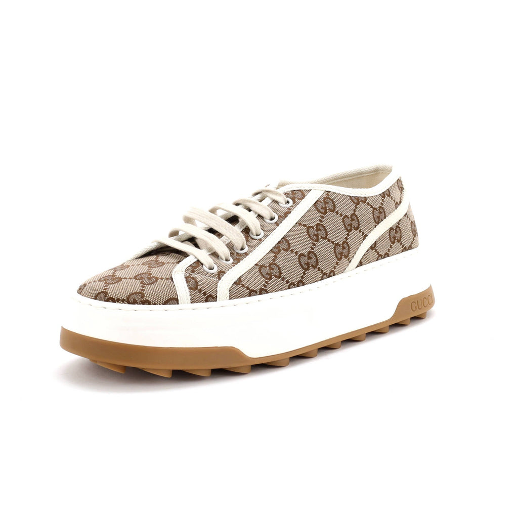 Men's Tennis Trek Sneakers GG Canvas