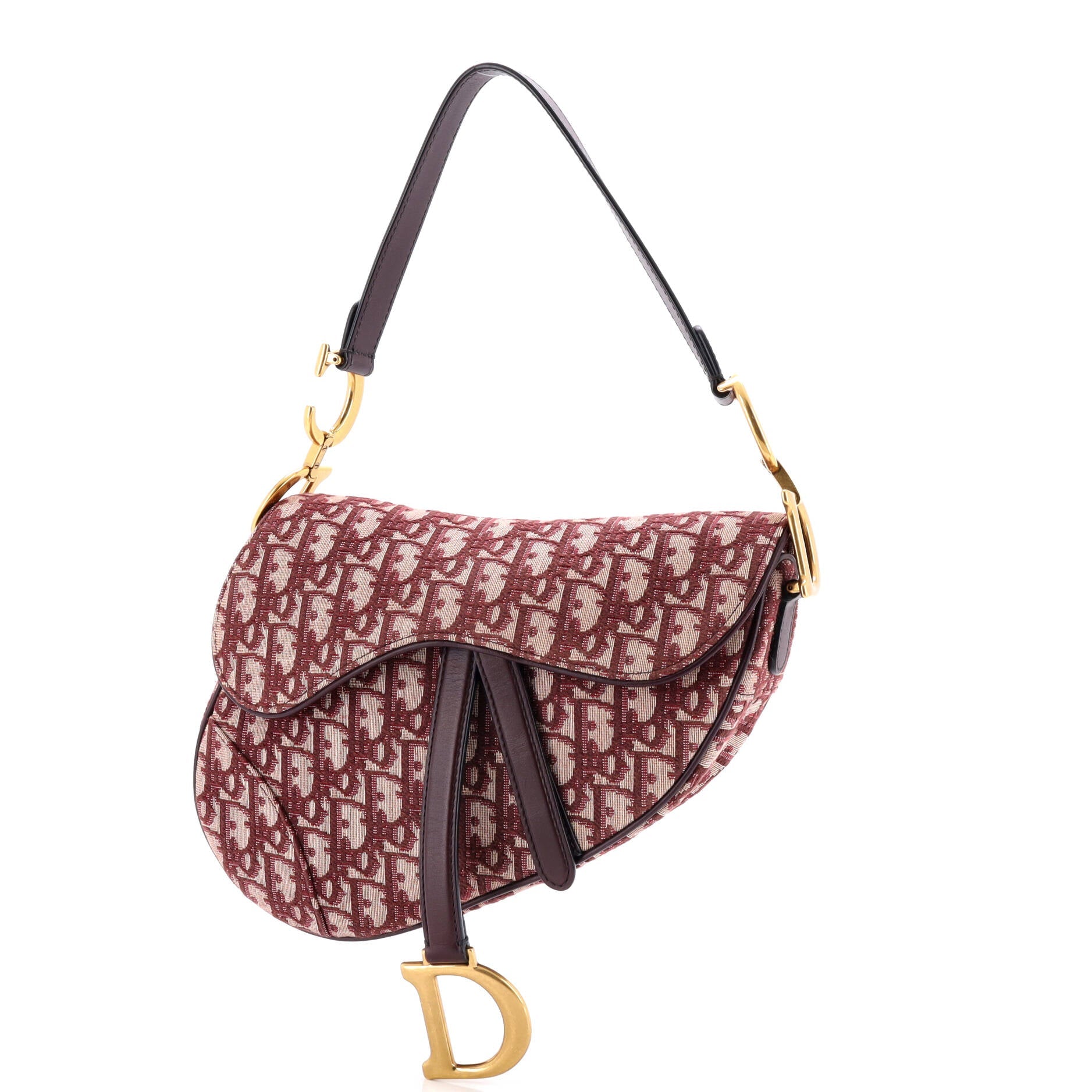 Saddle Handbag Oblique Canvas Medium