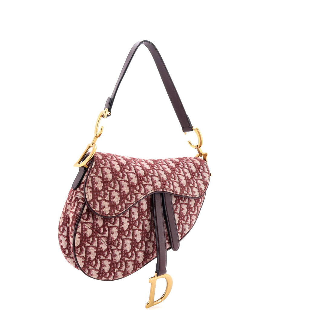 Saddle Handbag Oblique Canvas Medium