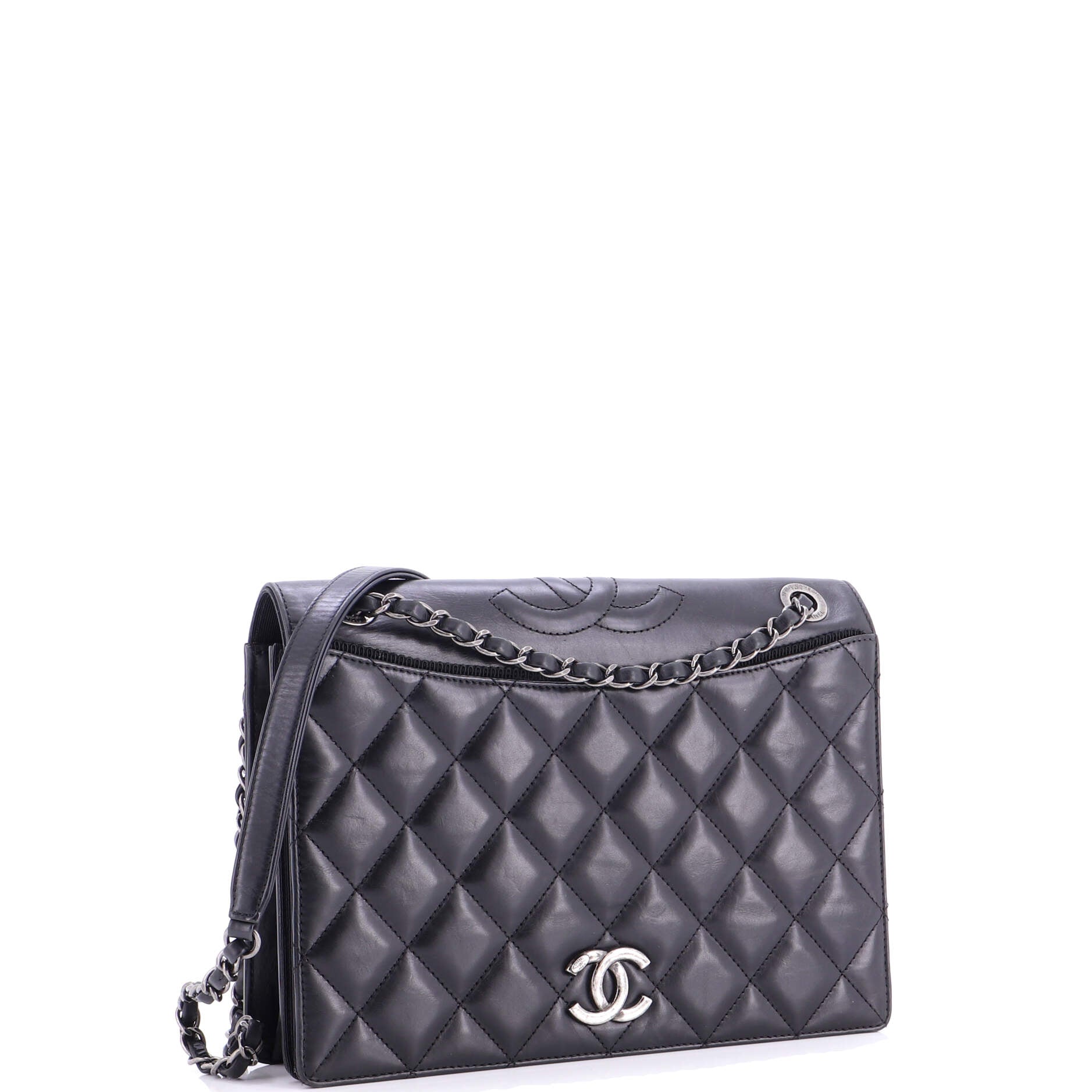 Ballerine Flap Bag Quilted Lambskin Medium