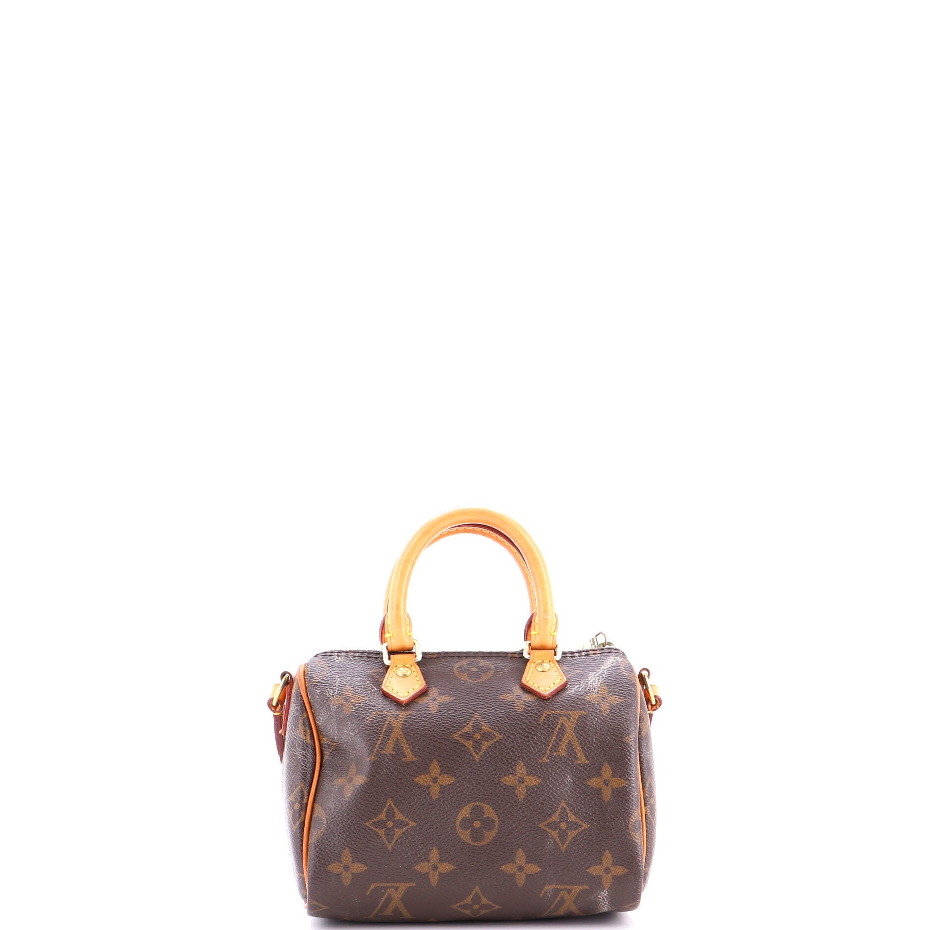 Speedy Bandouliere Bag Monogram Canvas Nano