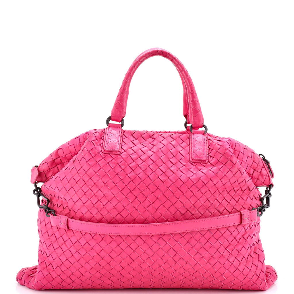 Convertible Satchel Intrecciato Nappa Medium