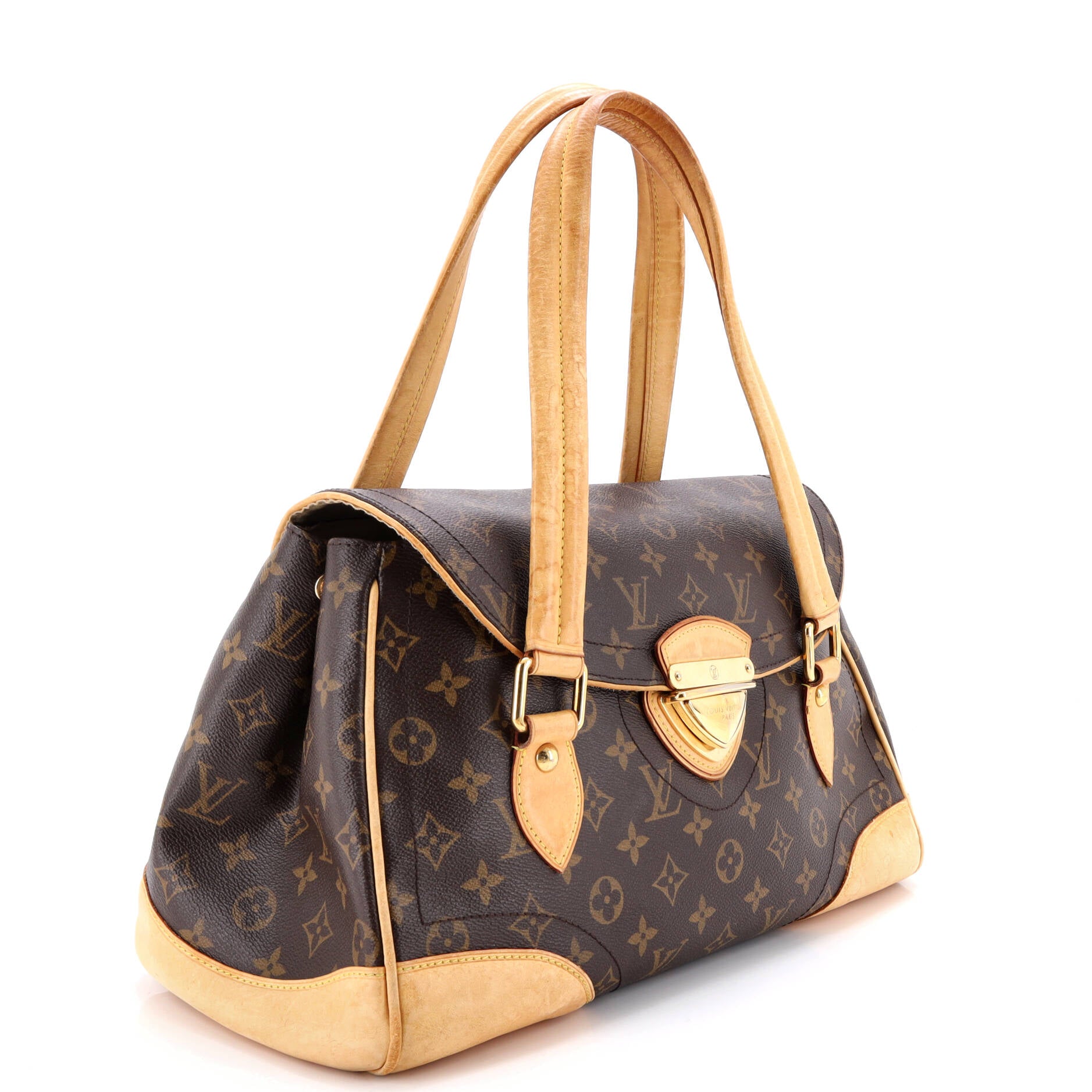 Beverly Handbag Monogram Canvas GM