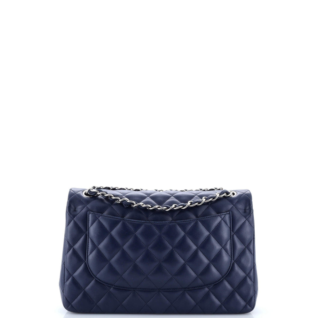 Classic Double Flap Bag Quilted Lambskin Jumbo