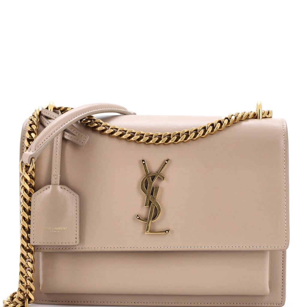 Sunset Crossbody Bag Leather Medium
