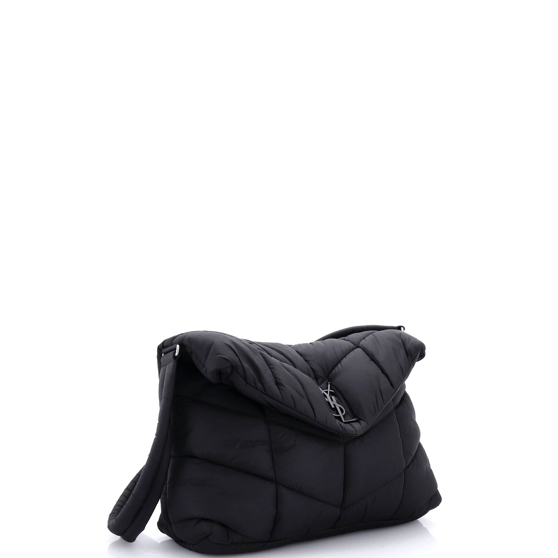 Loulou Puffer Messenger Bag Quilted Econyl