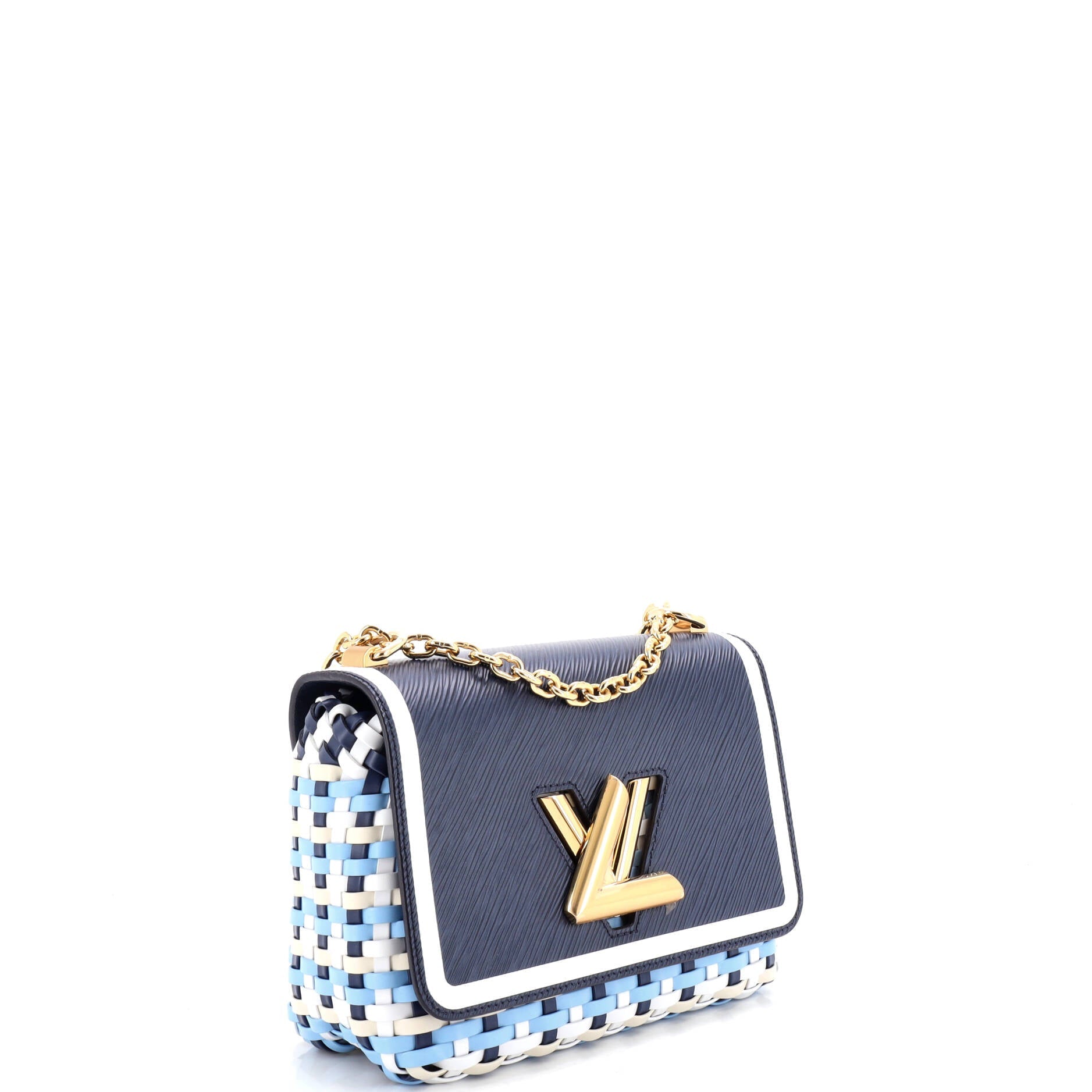 Twist Guinguette Handbag Epi and Braided Leather MM