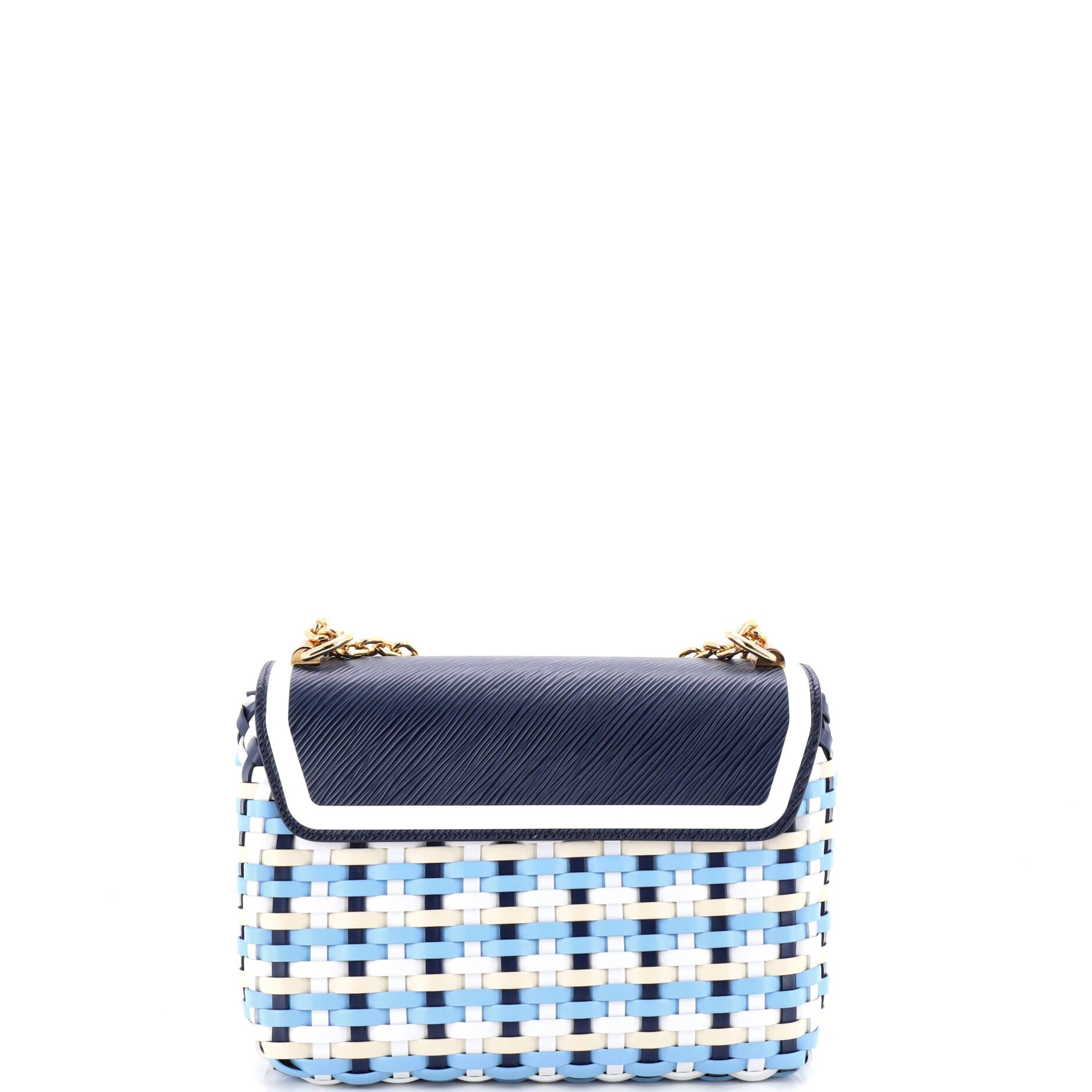 Twist Guinguette Handbag Epi and Braided Leather MM