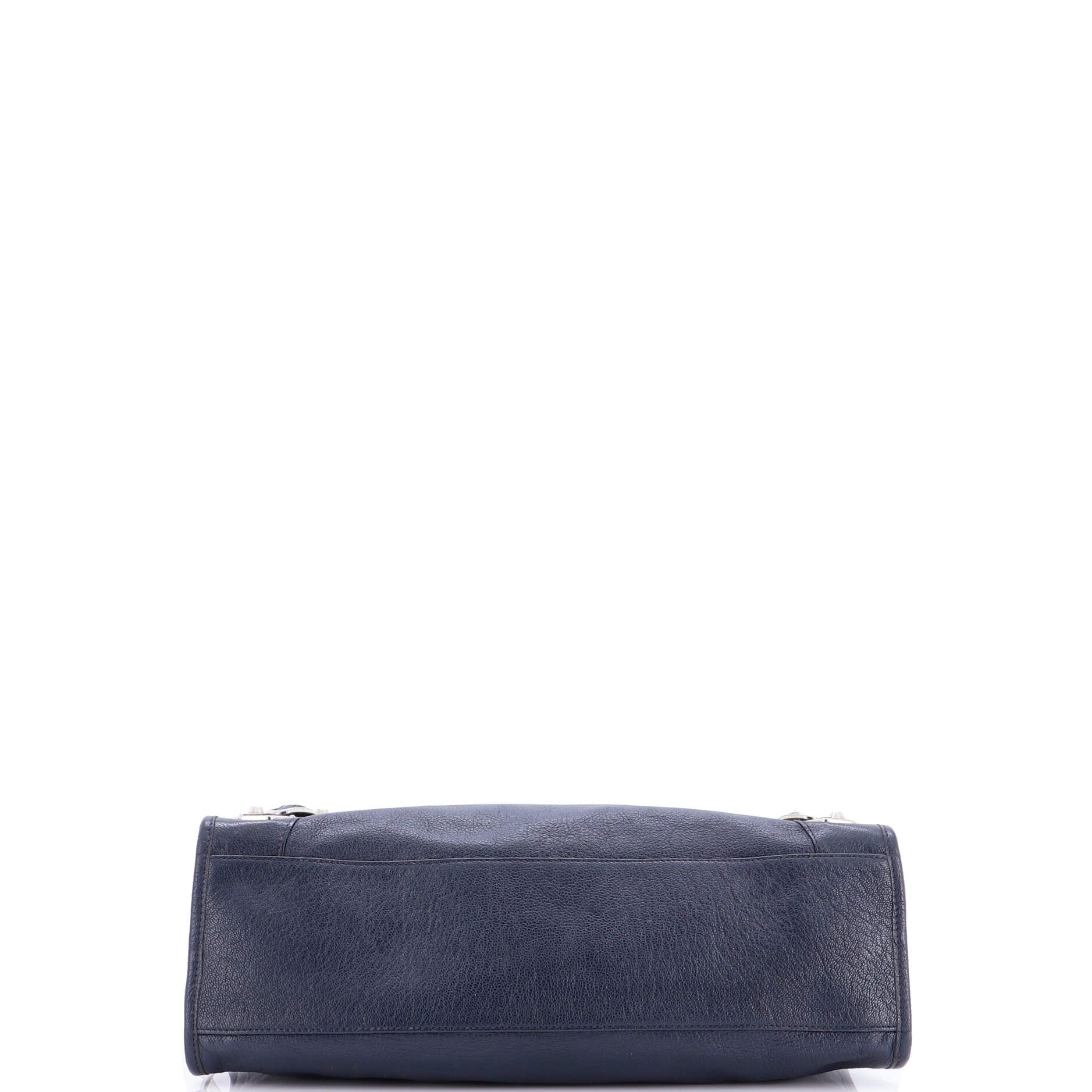 City Classic Metallic Edge Bag Leather Medium