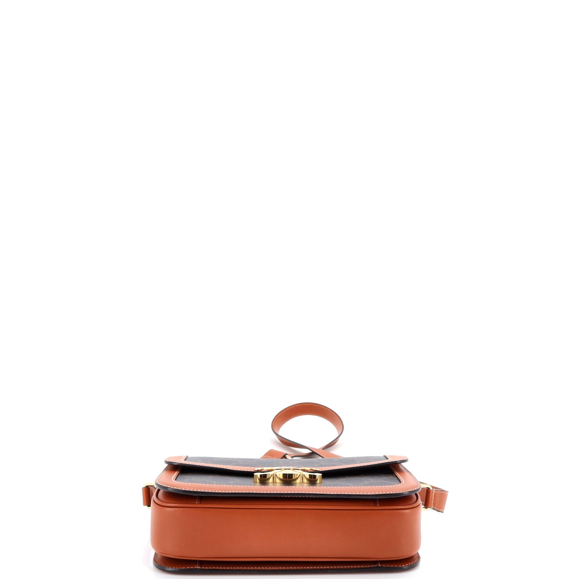 Triomphe Shoulder Bag Triomphe Coated Canvas Medium