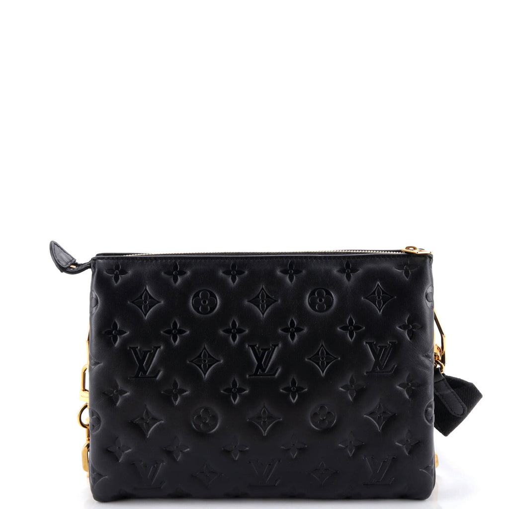 Coussin Bag Monogram Embossed Lambskin PM
