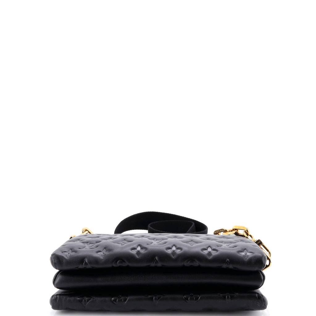Coussin Bag Monogram Embossed Lambskin PM