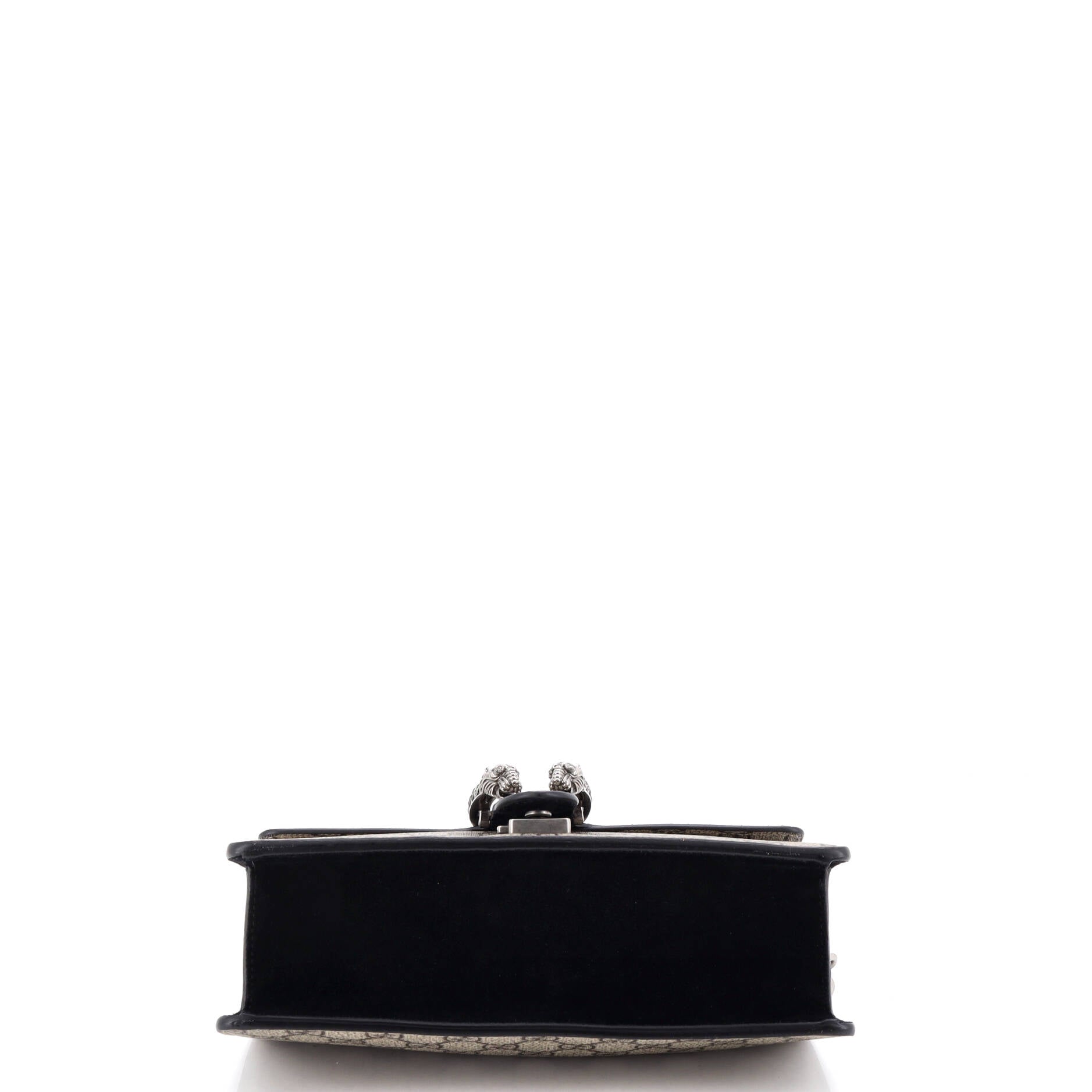 Dionysus Bag GG Coated Canvas with Crystal Embellished Metal Small