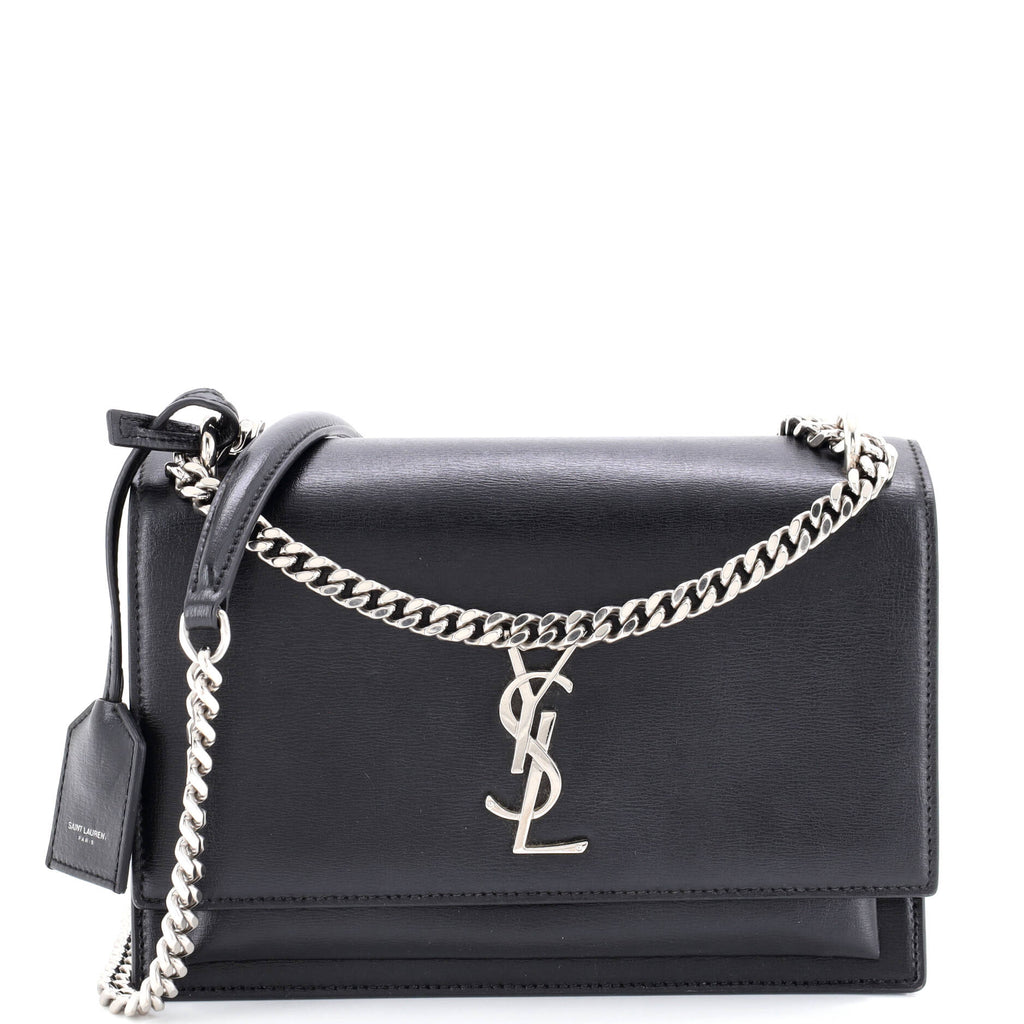 Sunset Crossbody Bag Leather Medium