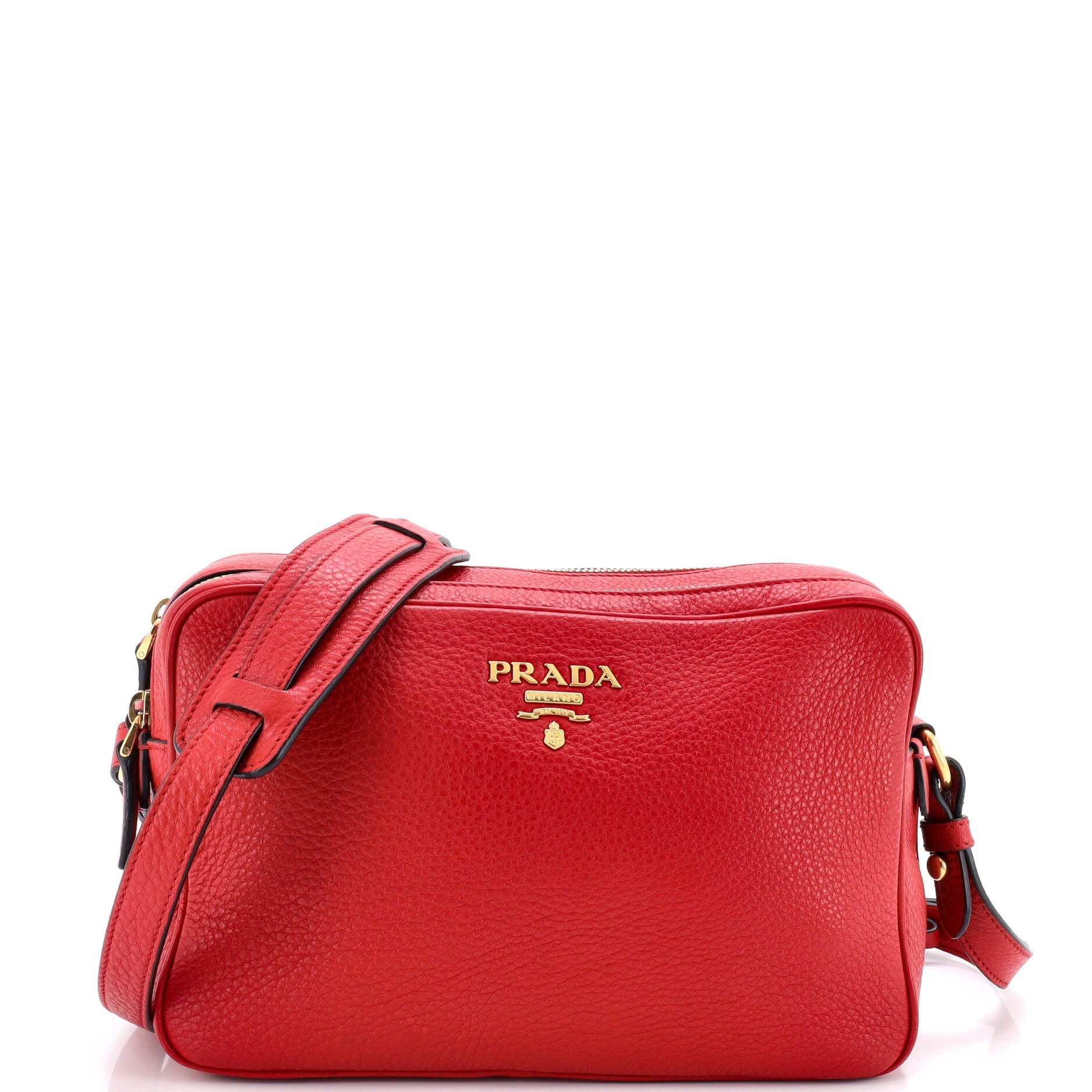 Double Zip Camera Bag Vitello Phenix Medium