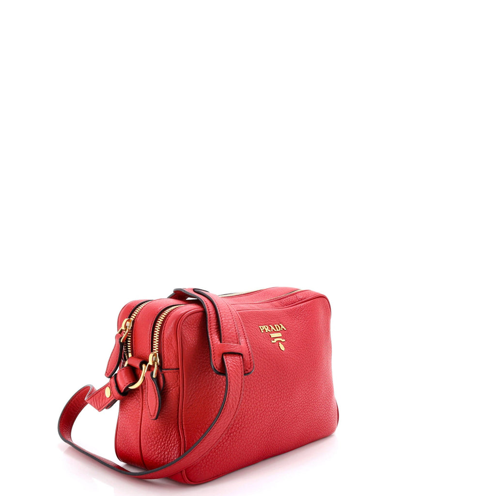 Double Zip Camera Bag Vitello Phenix Medium