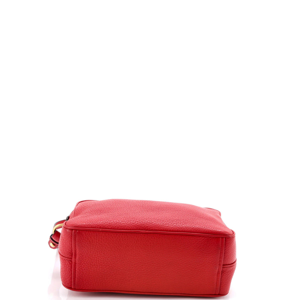 Double Zip Camera Bag Vitello Phenix Medium