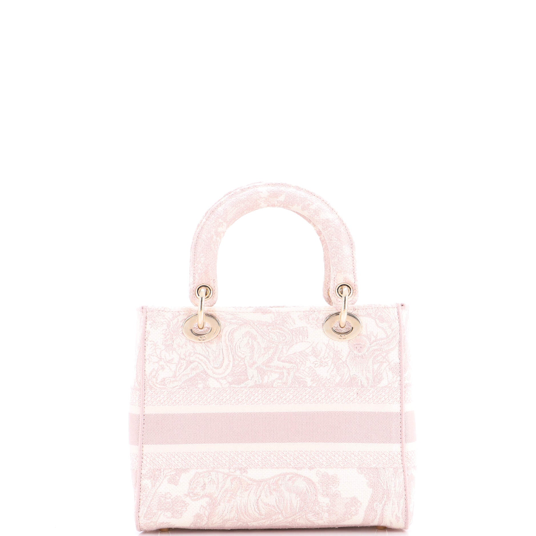 Toile de Jouy Lady D-Lite Bag Embroidered Canvas