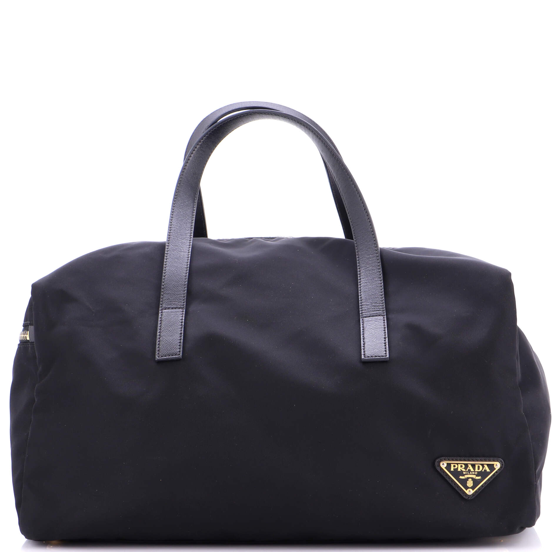 Side Pocket Convertible Duffle Bag Tessuto Medium