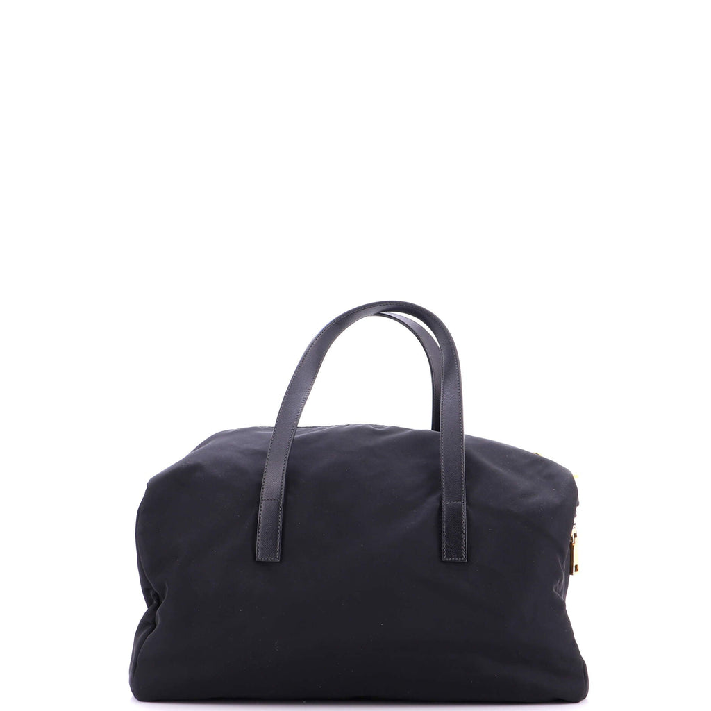 Side Pocket Convertible Duffle Bag Tessuto Medium