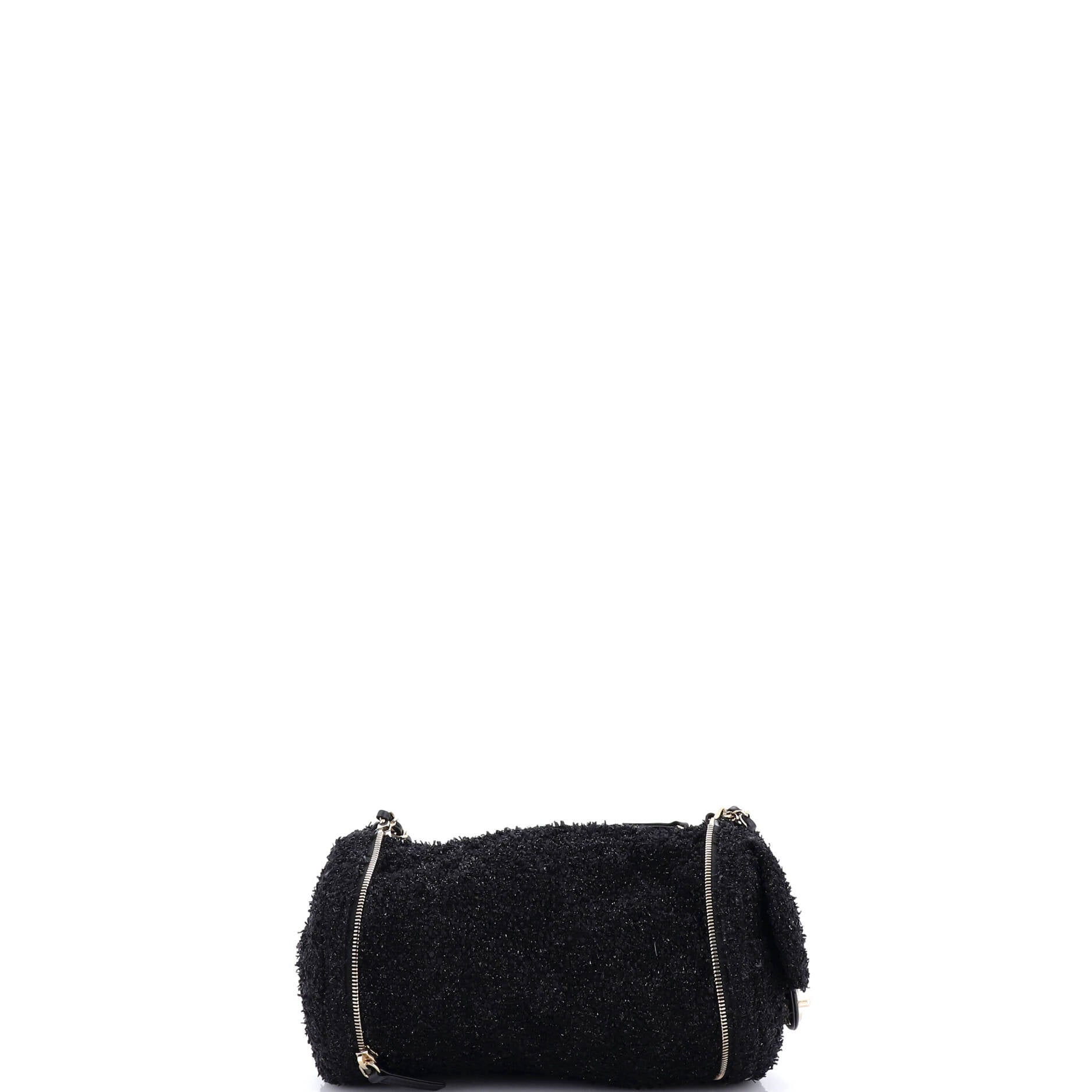 Coco Beach CC Expandable Barrel Bag Tweed