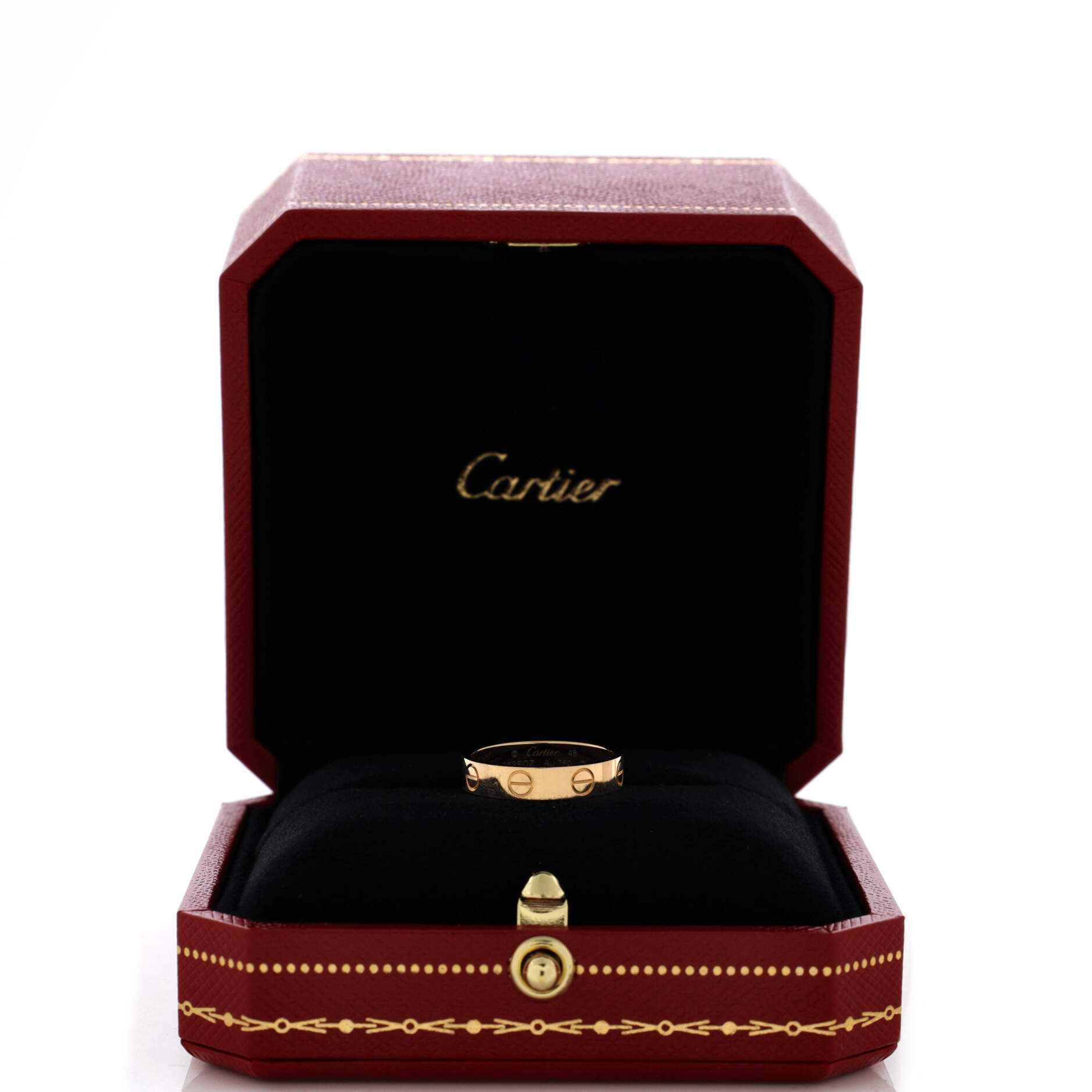 Love Band Ring 18K Yellow Gold