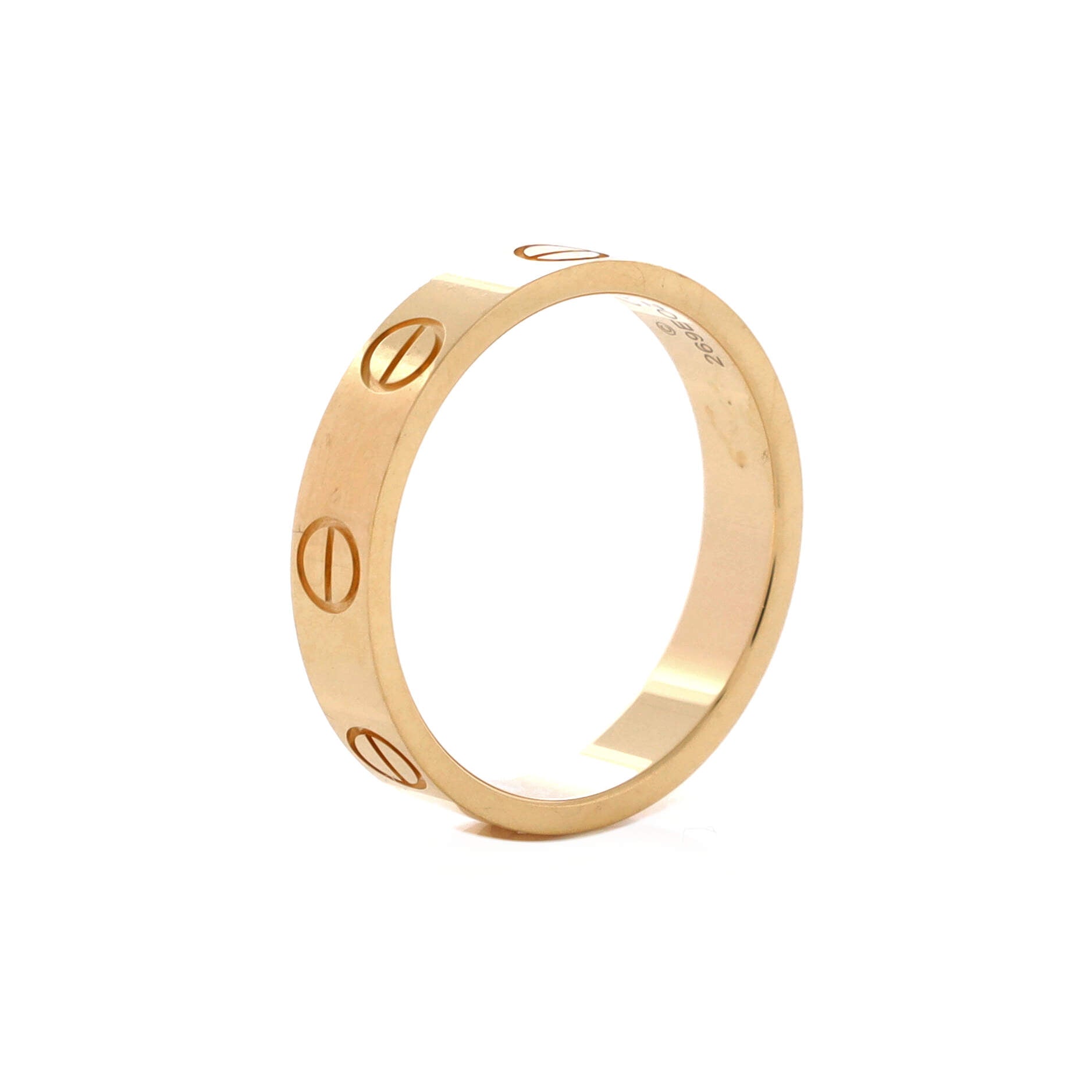 Love Band Ring 18K Yellow Gold