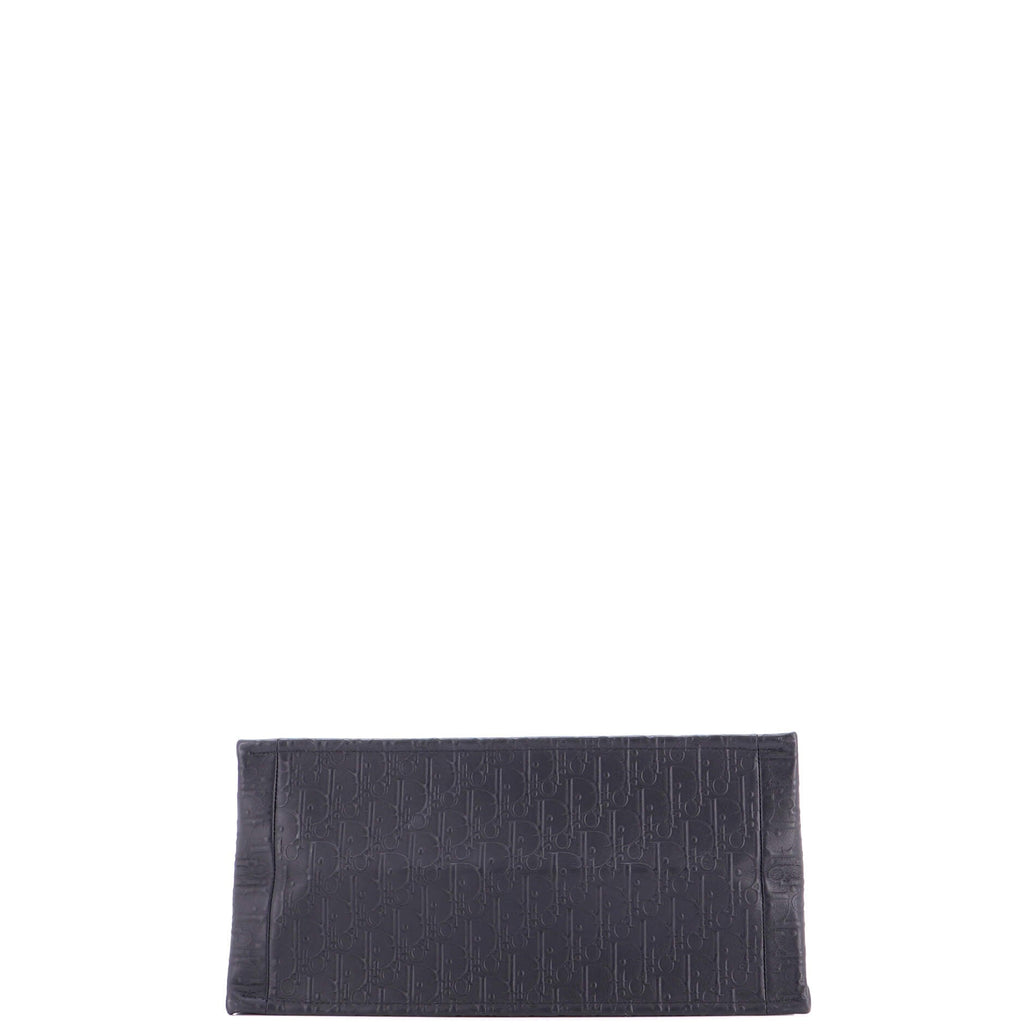 Book Tote Oblique Embossed Calfskin Medium