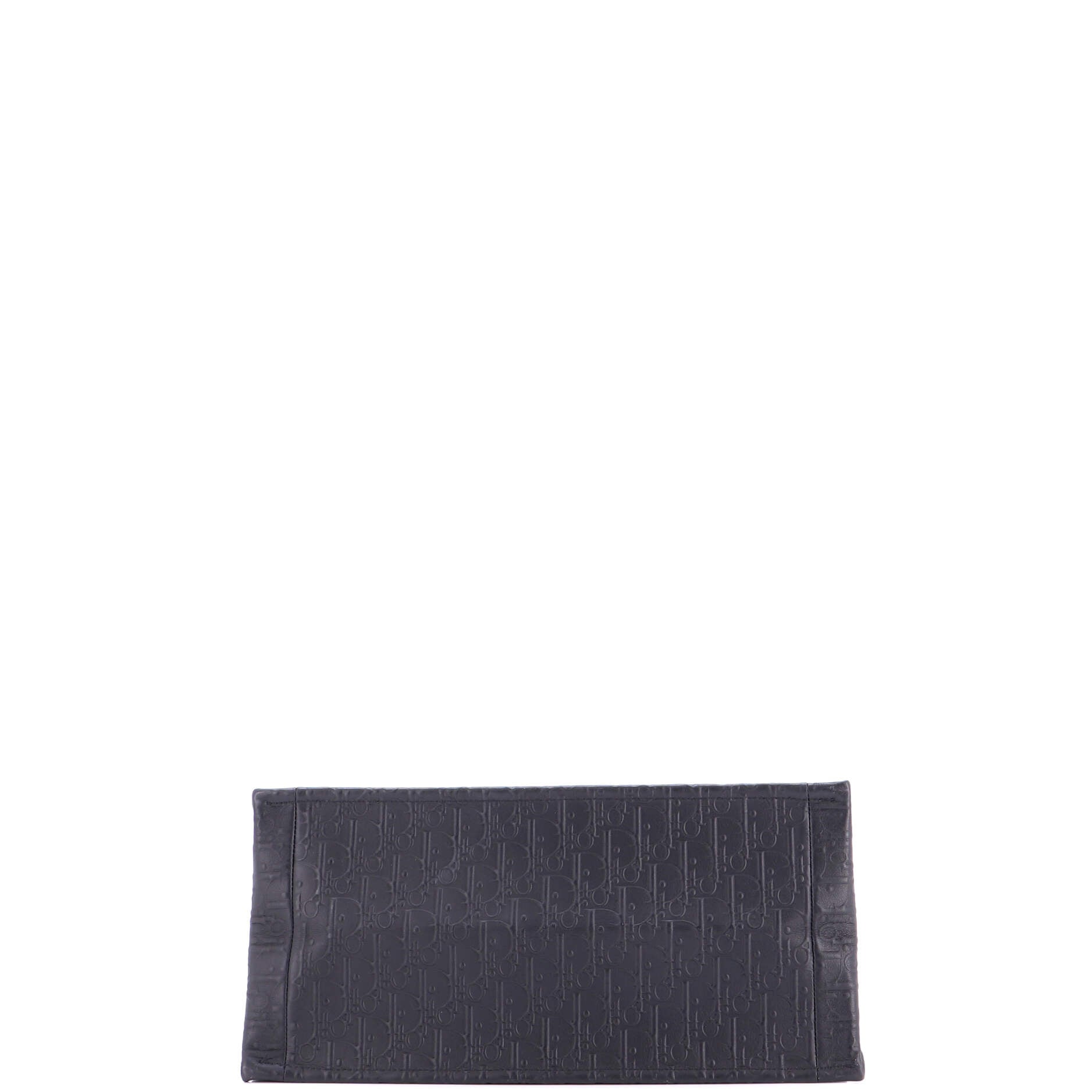 Book Tote Oblique Embossed Calfskin Medium