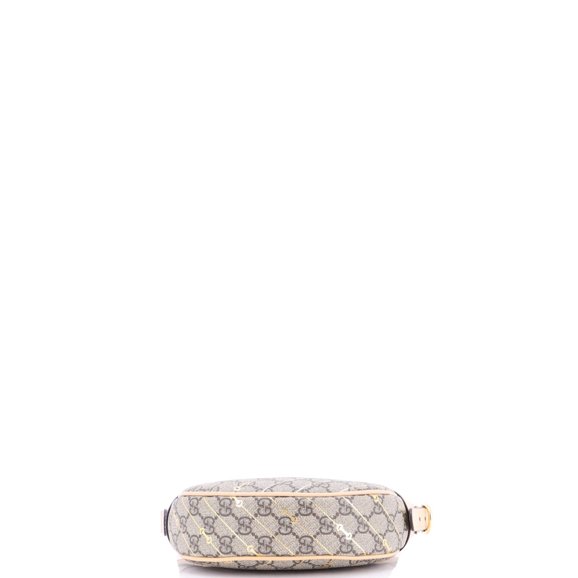 Ophidia Half Moon Bag Print GG Coated Canvas Mini