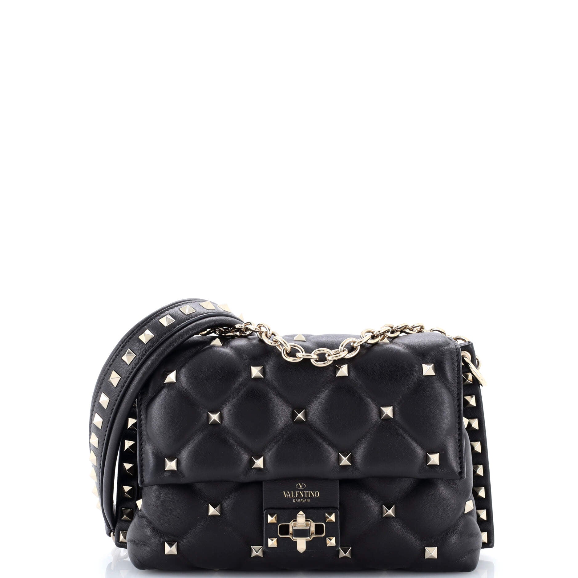 Candystud Crossbody Bag Leather Small