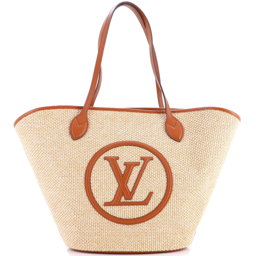 Saint Jacques NM Handbag Raffia and Leather