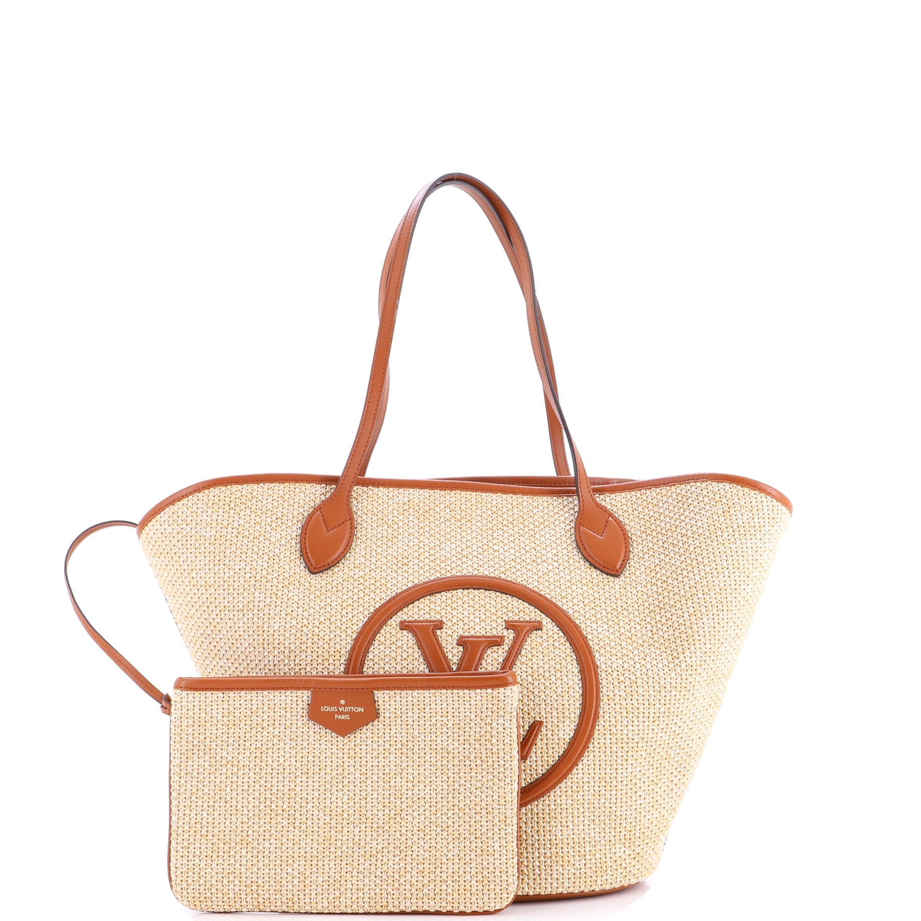 Saint Jacques NM Handbag Raffia and Leather