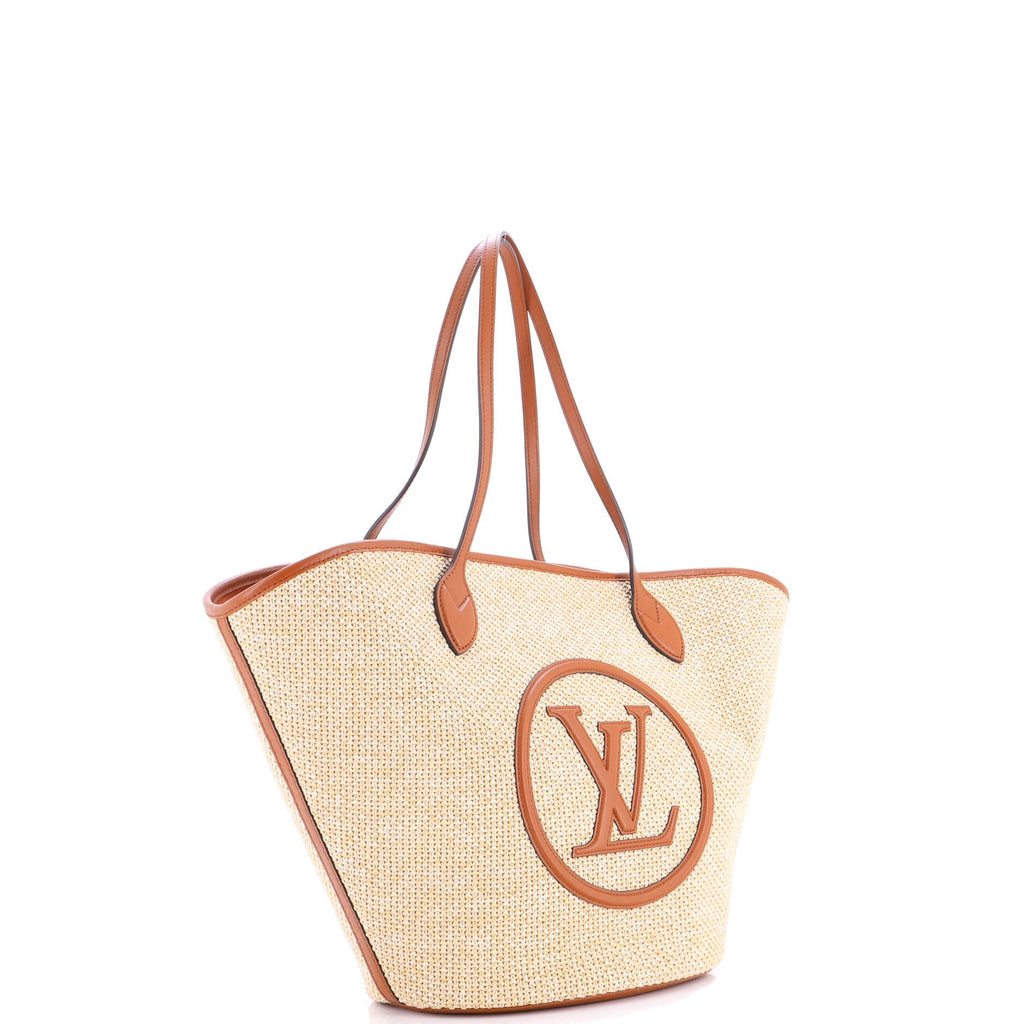 Saint Jacques NM Handbag Raffia and Leather