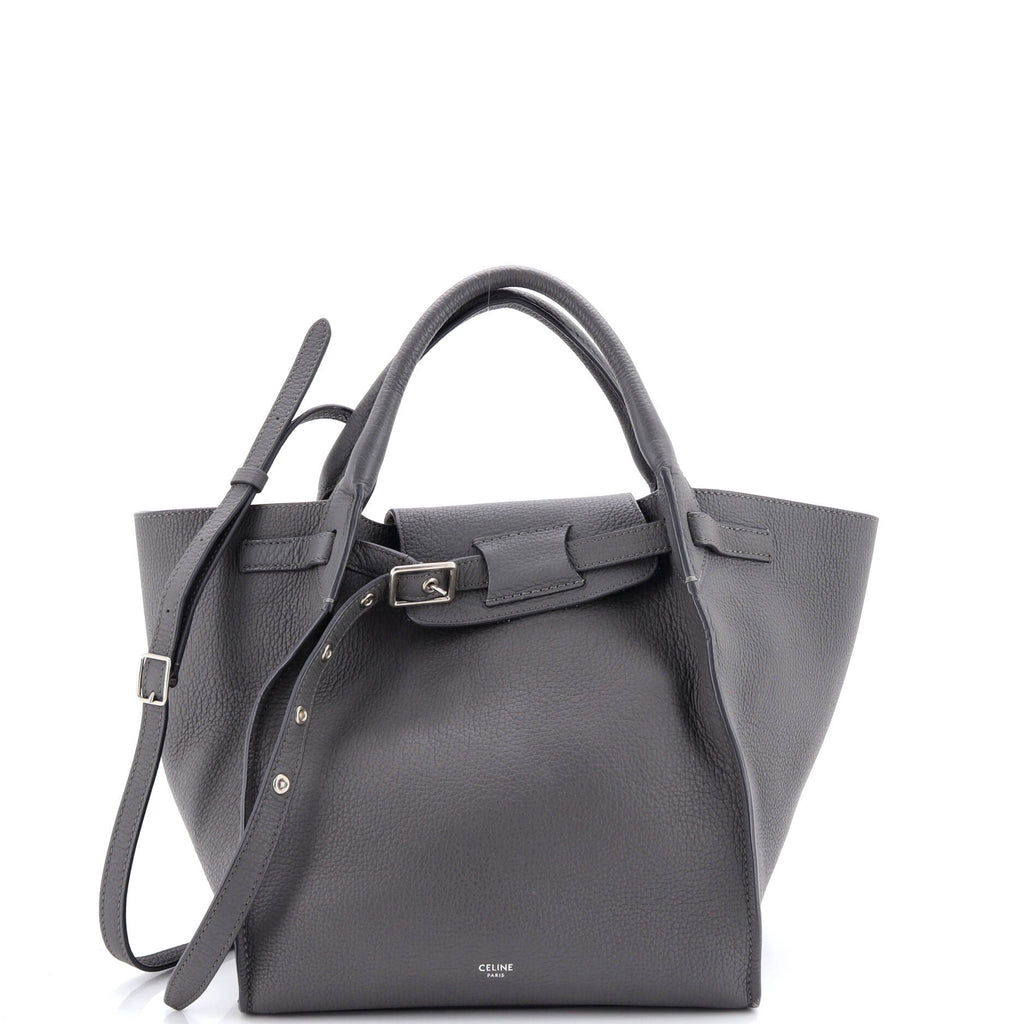 Big Bag Grained Calfskin Small