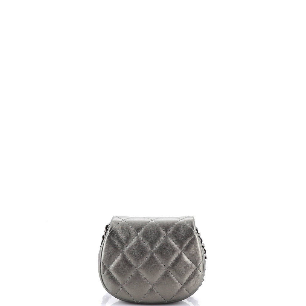 Coco Mail Clutch with Chain Quilted Calfskin Mini