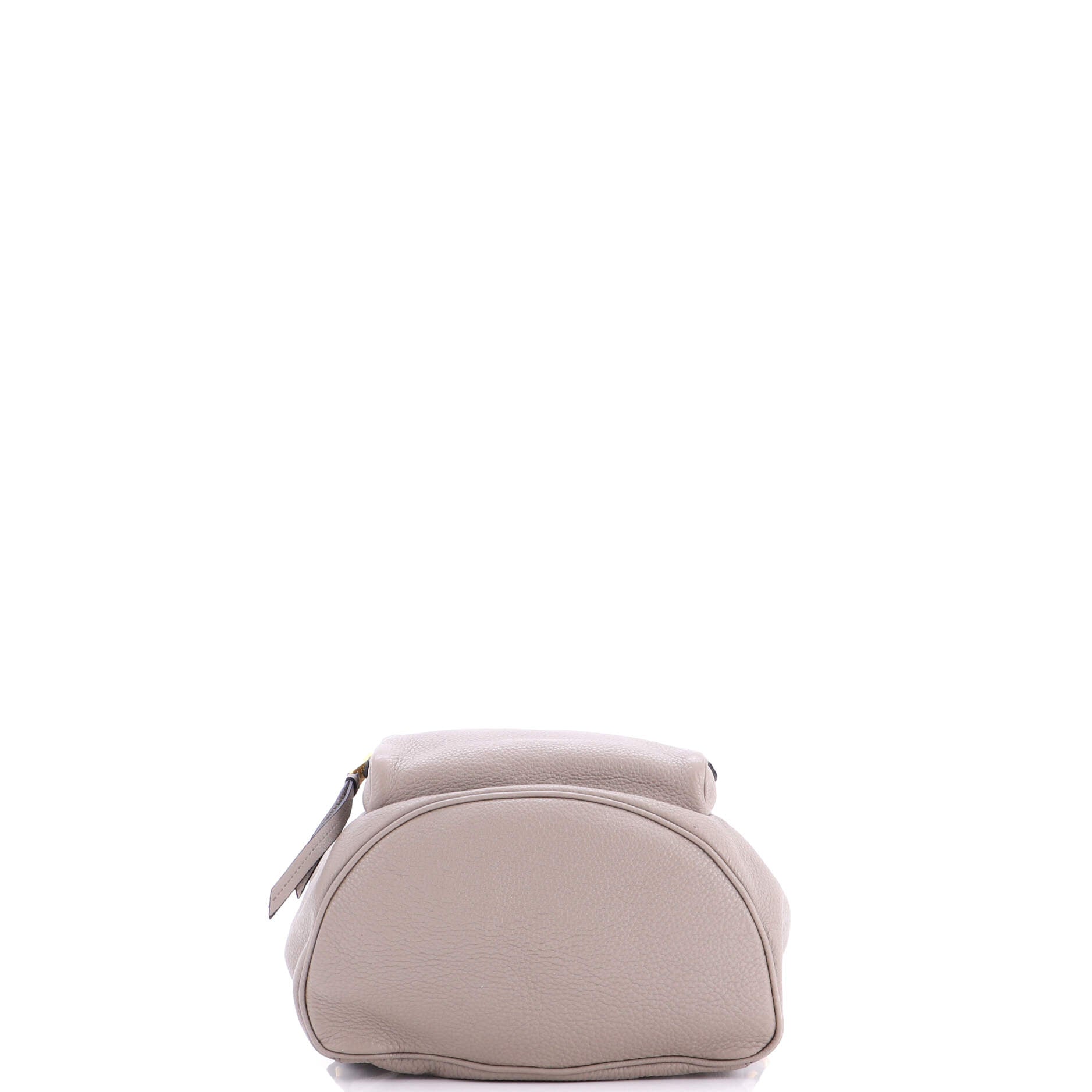 Front Pocket Drawstring Backpack Vitello Daino Medium