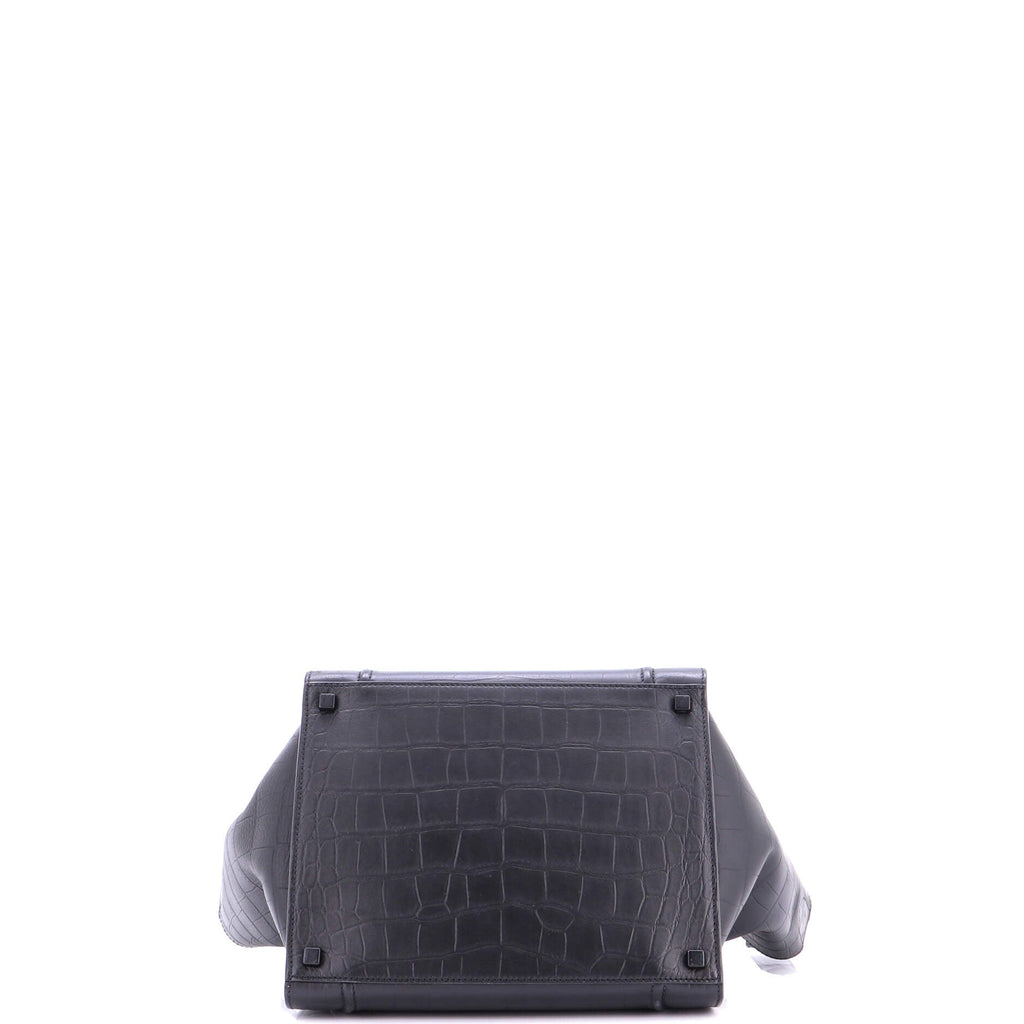 Phantom Bag Crocodile Embossed Leather Medium