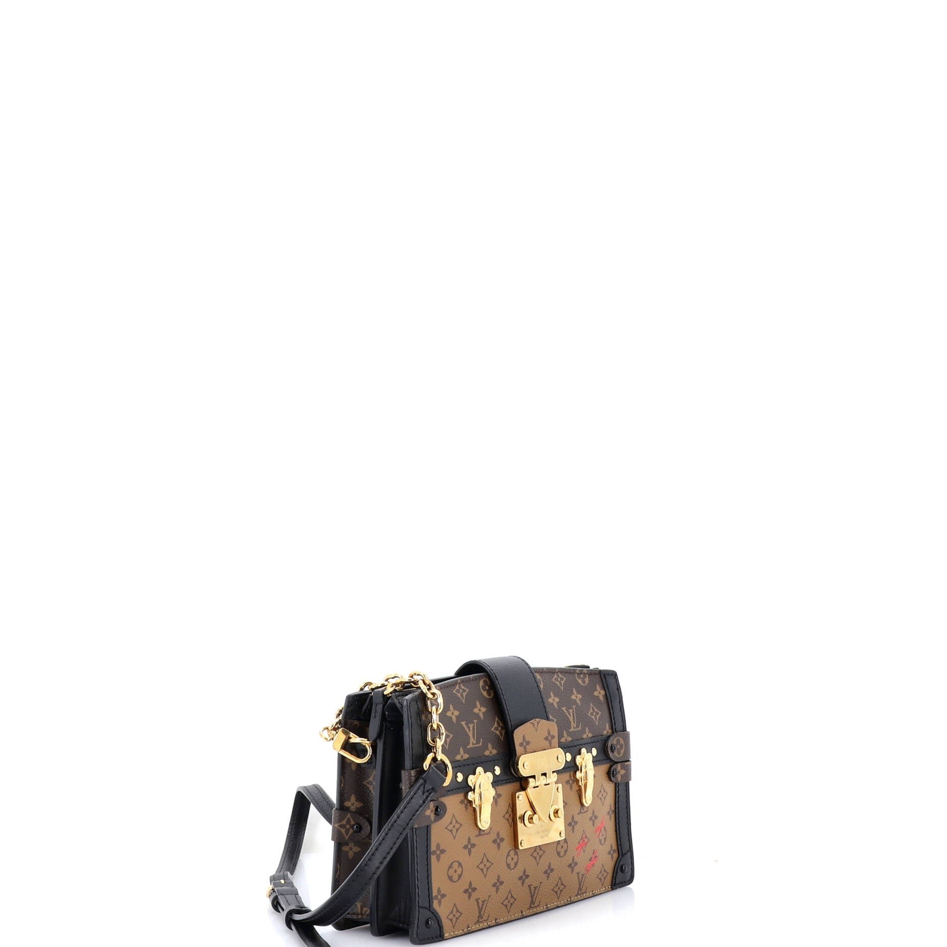 Trunk Clutch Reverse Monogram Canvas